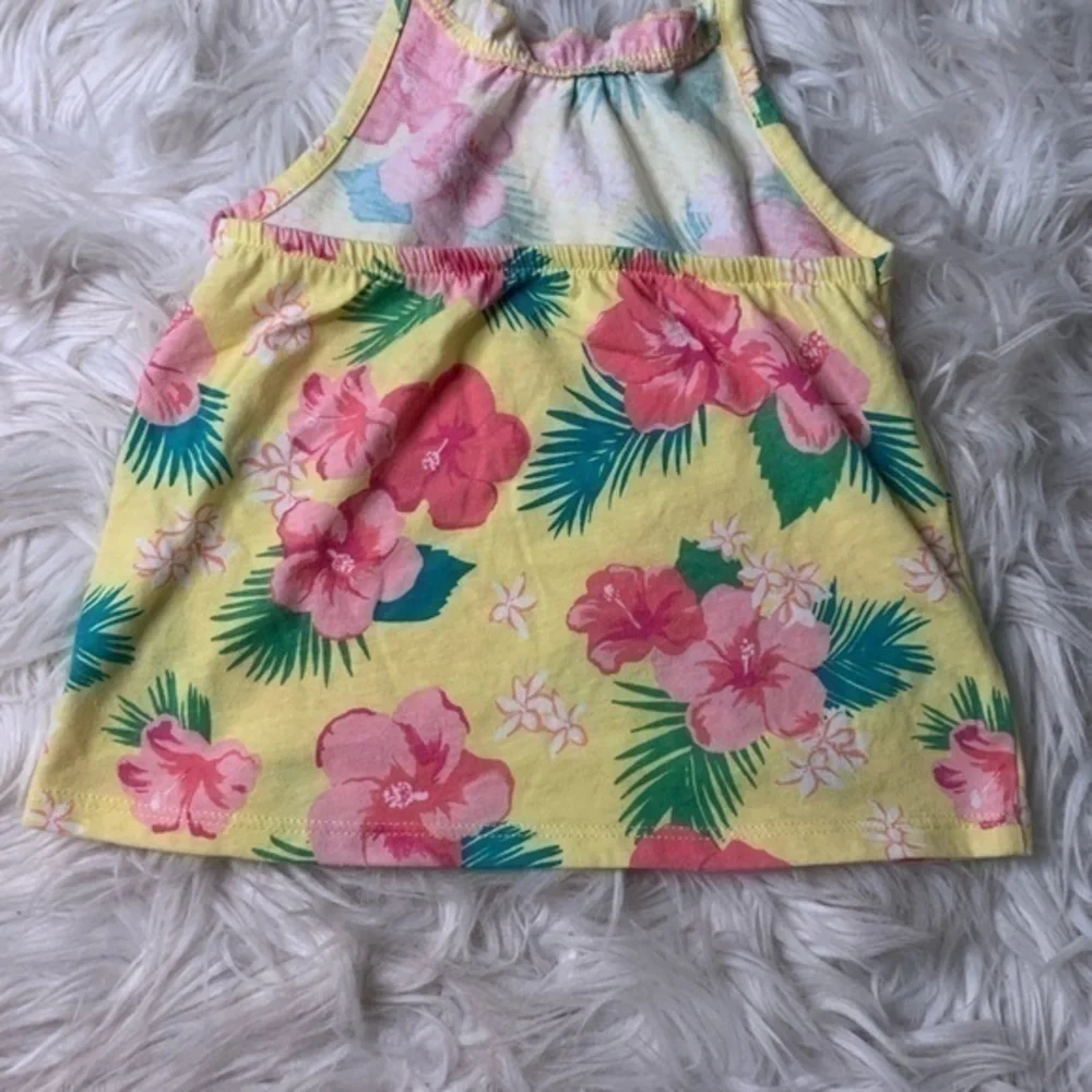 The Children’s Place Yellow Floral Top 2T